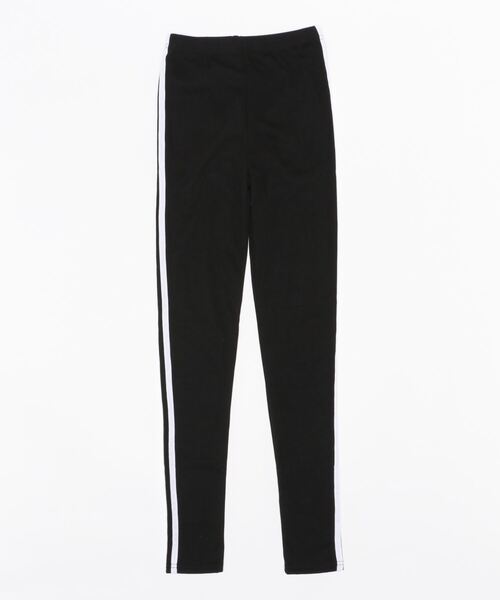 BAYBLO（ベイブロ）の「(SB)【ストレッチ】親子コーデが楽しめちゃう^^ 2本ライン レギンス（レギンス/スパッツ・レディース・ブラック/チャコールグレー/杢グレー・FREE）」の14枚目の写真