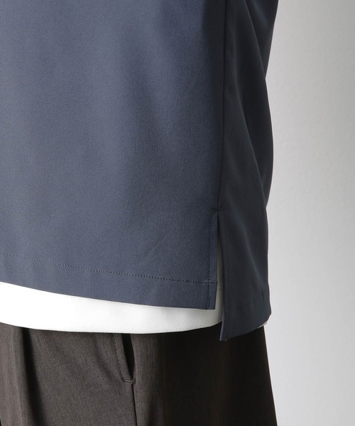 JUNRED（ジュンレッド）の「ドレープオープンカラーBIGシャツ（シャツ/ブラウス・メンズ・チャコールグレー/ベージュ/ミント/ネイビー・M/L/LL）」の19枚目の写真