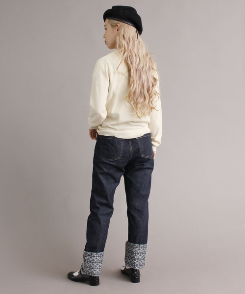 peu pres(プープレ)の「●ヒメリンゴ刺繍 カーディガン(ニット/セーター・レディース・ホワイト/ブラック・FREE)」の17枚目の写真