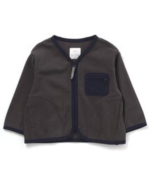 ストレッチフリースカーディガン