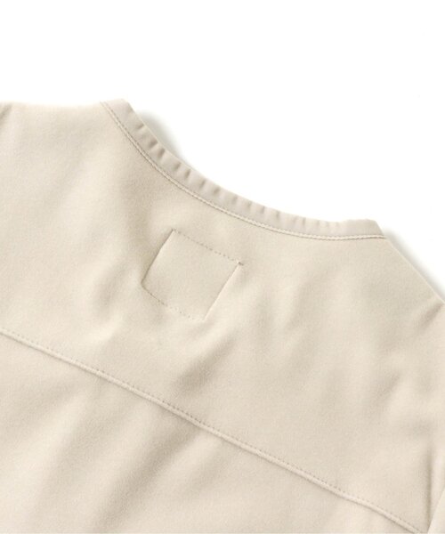 apres les cours（アプレレクール）の「ストレッチフリースカーディガン（カーディガン/ボレロ・キッズ・アイボリー/チャコール・90/100/110/120/80/130/140）」の8枚目の写真