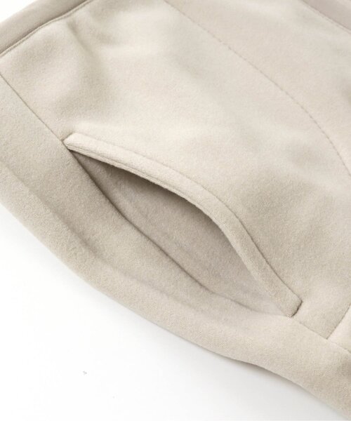 apres les cours（アプレレクール）の「ストレッチフリースカーディガン（カーディガン/ボレロ・キッズ・アイボリー/チャコール・90/100/110/120/80/130/140）」の4枚目の写真