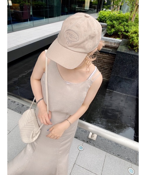 jumelle（ジュメロ）の「キャミセットワンピース（ワンピース・レディース・ベージュ/グレー・SMALL/MEDIUM）」の19枚目の写真