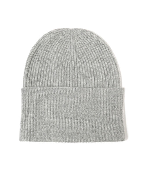 BEAMS（ビームス）の「BEAMS / カシミヤ ビック ワッチキャップ（ニットキャップ/ビーニー・メンズ・ネイビー/グレー/グリーン・ONE SIZE）」の2枚目の写真