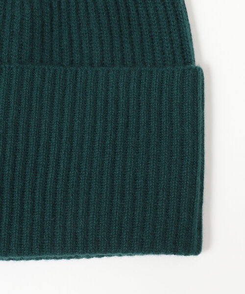BEAMS（ビームス）の「BEAMS / カシミヤ ビック ワッチキャップ（ニットキャップ/ビーニー・メンズ・ネイビー/グレー/グリーン・ONE SIZE）」の6枚目の写真