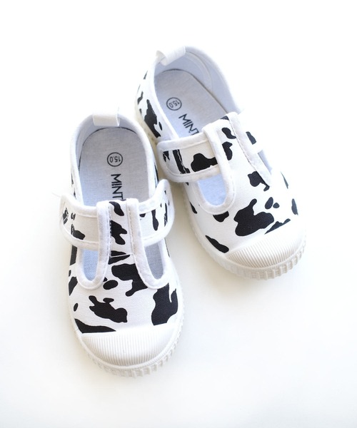 AmiAmi(アミアミ)の「Tストラップキッズスニーカー(スニーカー・キッズ・グレイッシュベージュ/イエロー/ホワイト×ブラック・14.5cm/16.5cm/16cm/15cm/17cm/18cm)」の11枚目の写真