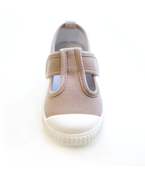 AmiAmi(アミアミ)の「Tストラップキッズスニーカー(スニーカー・キッズ・グレイッシュベージュ/イエロー/ホワイト×ブラック・14.5cm/16.5cm/16cm/15cm/17cm/18cm)」の18枚目の写真