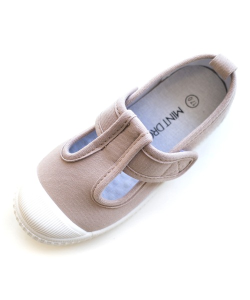 AmiAmi(アミアミ)の「Tストラップキッズスニーカー(スニーカー・キッズ・グレイッシュベージュ/イエロー/ホワイト×ブラック・14.5cm/16.5cm/16cm/15cm/17cm/18cm)」の9枚目の写真