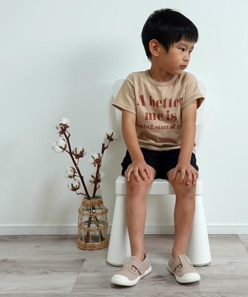 AmiAmi(アミアミ)の「Tストラップキッズスニーカー(スニーカー・キッズ・グレイッシュベージュ/イエロー/ホワイト×ブラック・14.5cm/16.5cm/16cm/15cm/17cm/18cm)」の20枚目の写真