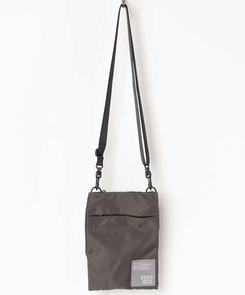 FUNALIVE（ファンアライブ）の「propellerheads　撥水リサイクルナイロンミニポーチショルダー（ショルダーバッグ・レディース・ブラック/ベージュ/ネイビー/グレー/カーキ・FREE）」の3枚目の写真