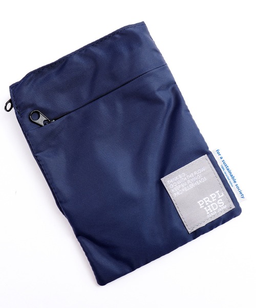 FUNALIVE（ファンアライブ）の「propellerheads　撥水リサイクルナイロンミニポーチショルダー（ショルダーバッグ・レディース・ブラック/ベージュ/ネイビー/グレー/カーキ・FREE）」の9枚目の写真