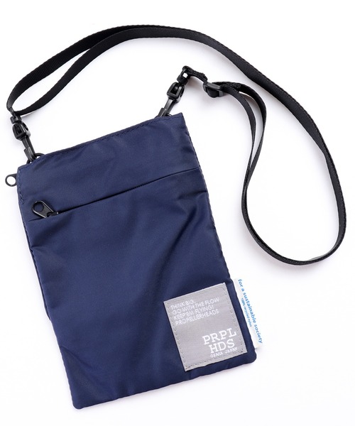 FUNALIVE（ファンアライブ）の「propellerheads　撥水リサイクルナイロンミニポーチショルダー（ショルダーバッグ・レディース・ブラック/ベージュ/ネイビー/グレー/カーキ・FREE）」の19枚目の写真