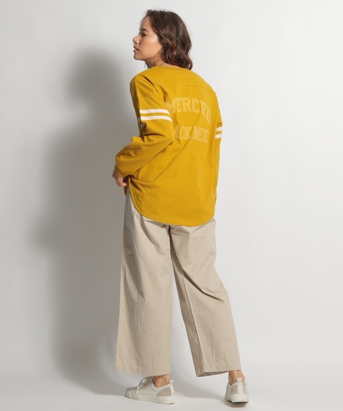 tシャツ Anna Nicola バックシャン配色ＰＯ レディース セール】Anna Nicola バックシャン配色PO（Tシャツ/カットソー