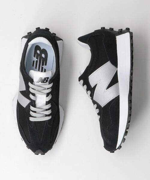 NEW BALANCE（ニューバランス）の「＜New Balance（ニュー バランス）＞MS327 Classic スニーカー（スニーカー・レディース・ブラック/ライトグレー/ベージュ・23cm/23.5cm/24cm/24.5cm）」の2枚目の写真