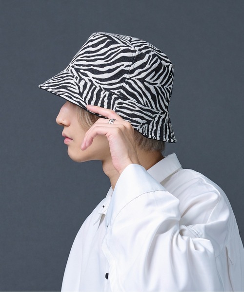 Ellno Loset(エルノロゼット)の「リバーシブルバケットハット(ハット・レディース・ブラック・FREE)」の8枚目の写真