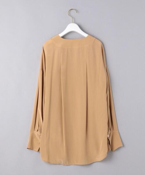EQUIPMENT(エキップモン)の「<EQUIPMENT(エキップモン)>Vネック ブラウス ■■■(シャツ/ブラウス・レディース・ブラック/ライトピンク・XS/S)」の15枚目の写真