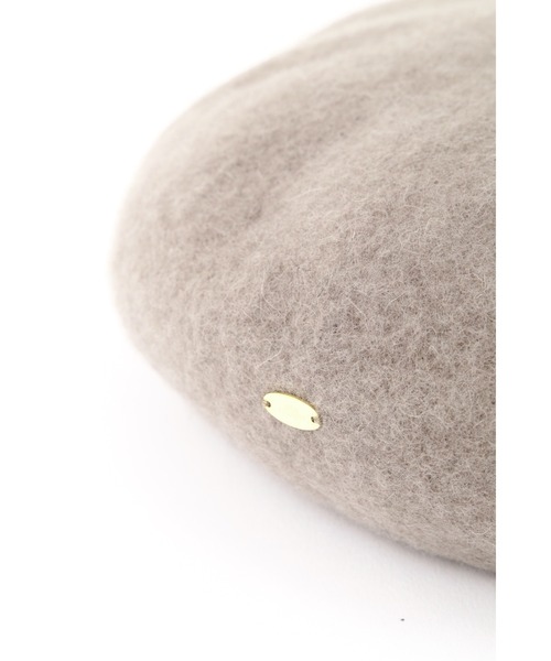 JILL STUART（ジルスチュアート）の「◆バスクベレー（ハンチング/ベレー帽・レディース・ブラック/ベージュ・FREE）」の9枚目の写真