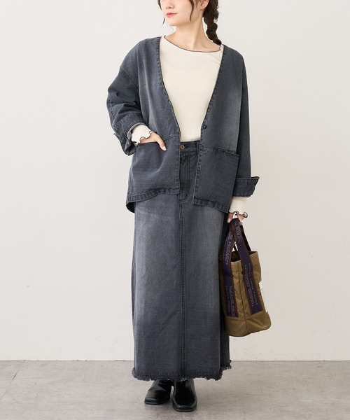 PUAL CE CIN（ピュアルセシン）の「テレコメロウロングスリーブ（Tシャツ/カットソー・レディース・ブラック系その他/ベージュ系その他/ブラック系その他2/ベージュ系その他2・FREE）」の17枚目の写真