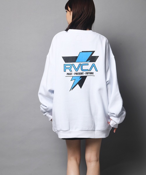 【関税込み】RVCA メンズ BOLTZ CR トレーナー 関税込み】RVCA メンズ BOLTZ CR トレーナー スウェット・トレーナー