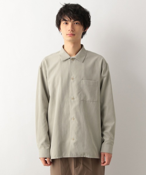 セール】スウェードライクシャツ/215859（シャツ/ブラウス）｜GLOBAL