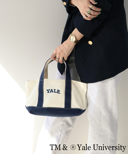 Simplicite（サンプリシテ）の「College ミニトート◆（トートバッグ・レディース・ネイビー/ブラウン/レッド・FREE）」の3枚目の写真