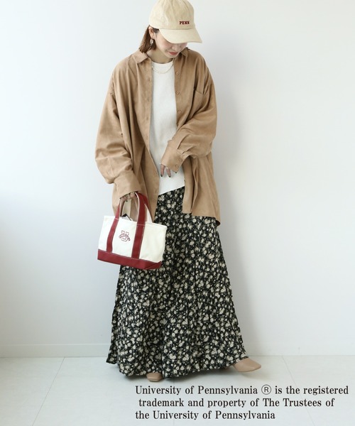 Simplicite（サンプリシテ）の「College ミニトート◆（トートバッグ・レディース・ネイビー/ブラウン/レッド・FREE）」の22枚目の写真