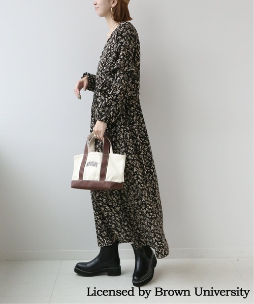 Simplicite（サンプリシテ）の「College ミニトート◆（トートバッグ・レディース・ネイビー/ブラウン/レッド・FREE）」の13枚目の写真