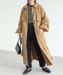 reca | シャークスキンフライヨークステンカラーコート(ステンカラーコート)