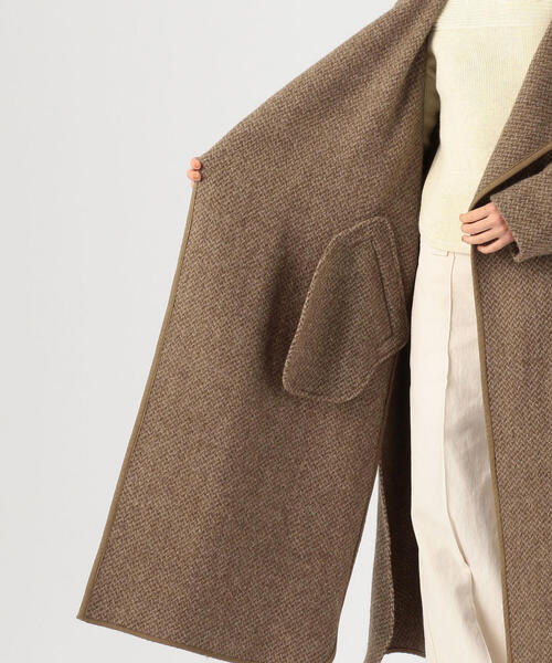 ISABEL MARANT ETOILE JOLNI ノーカラーロングコート ISABEL MARANT（イザベルマラン）の「ISABEL MARANT ETOILE