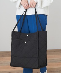 ２wayパイピングデザインキルティングビッグトートバッグ