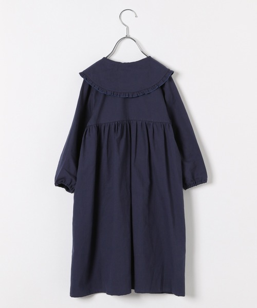 BAYFLOW（ベイフロー）の「[KIDS]エリツキワンピース（ワンピース・キッズ・ネイビー/ブラウン/オフホワイト・110cm/100cm/120cm/130cm/140cm）」の21枚目の写真