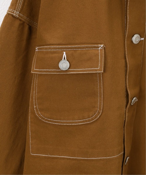 Mark Gonzales（マーク・ゴンザレス）の「【Mark Gonzales／マークゴンザレス】 ptpach coverall（カバーオール・メンズ・ブラック/ブラウン・MEDIUM/LARGE）」の9枚目の写真