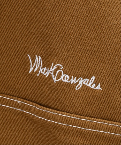 Mark Gonzales（マーク・ゴンザレス）の「【Mark Gonzales／マークゴンザレス】 ptpach coverall（カバーオール・メンズ・ブラック/ブラウン・MEDIUM/LARGE）」の7枚目の写真