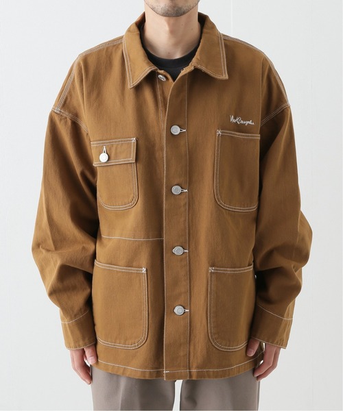 Mark Gonzales（マーク・ゴンザレス）の「【Mark Gonzales／マークゴンザレス】 ptpach coverall（カバーオール・メンズ・ブラック/ブラウン・MEDIUM/LARGE）」の14枚目の写真