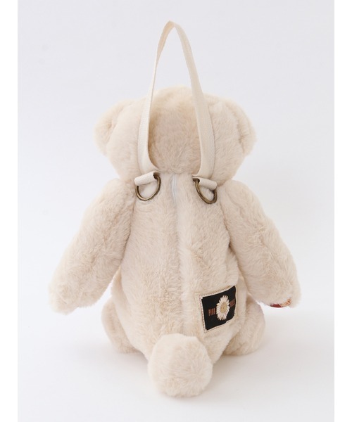 PINK HOUSE(ピンクハウス)の「Bear fluffy bag(ハンドバッグ・レディース・ブラウン/アイボリー・フリー)」の7枚目の写真