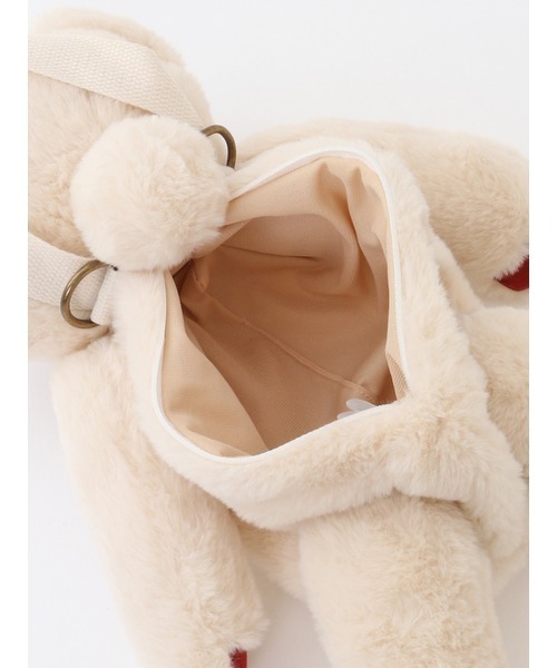 PINK HOUSE(ピンクハウス)の「Bear fluffy bag(ハンドバッグ・レディース・ブラウン/アイボリー・フリー)」の13枚目の写真