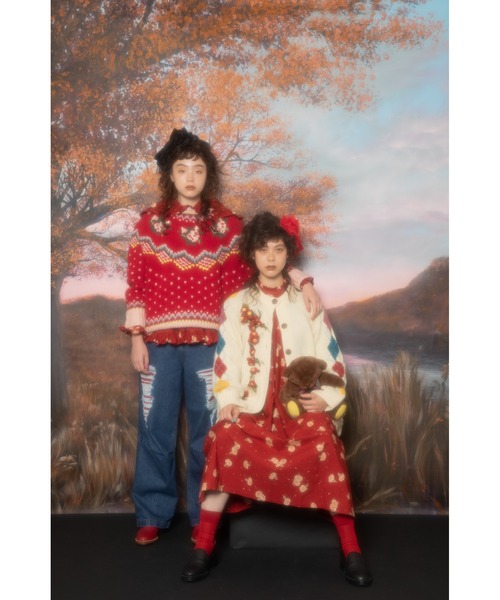 PINK HOUSE(ピンクハウス)の「Bear fluffy bag(ハンドバッグ・レディース・ブラウン/アイボリー・フリー)」の4枚目の写真