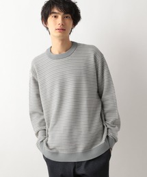 GLOBAL WORK | コットンカノコガラアミニット/236214(ニット/セーター)