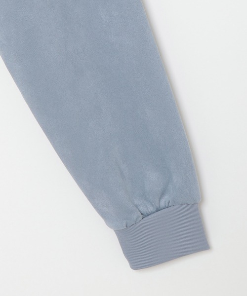 ikka（イッカ）の「清潔フェイクスエードレイヤードプルオーバー（スウェット・メンズ・ブルー/ライトグレー・L/M/S/XL）」の5枚目の写真