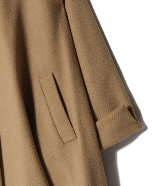 COLUMN（コラム）の「COLUMN / Aラインコート（ノーカラーコート
