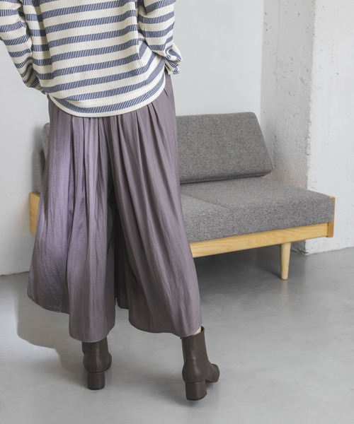 URBAN RESEARCH（アーバンリサーチ）の「ツイルギャザースカーチョ（その他パンツ・レディース・オレンジ/ブルー/グレー系その他・FREE）」の6枚目の写真