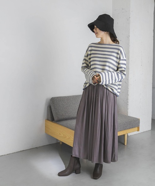 URBAN RESEARCH（アーバンリサーチ）の「ツイルギャザースカーチョ（その他パンツ・レディース・オレンジ/ブルー/グレー系その他・FREE）」の7枚目の写真