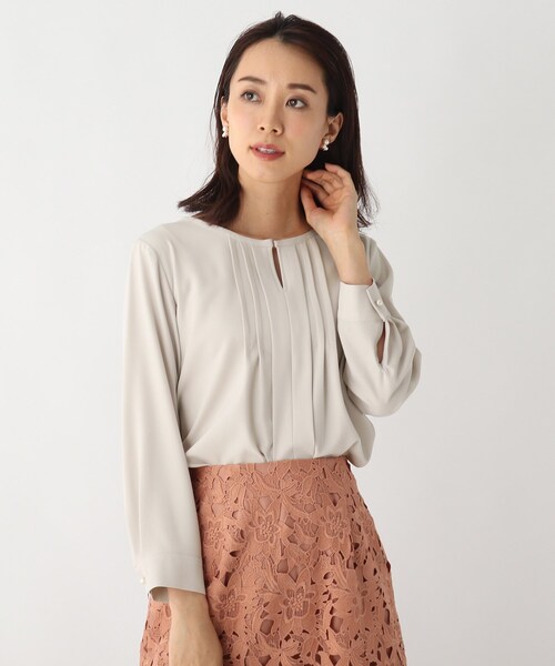 セール ピンタックブラウス シャツ ブラウス Ag By Aquagirl エージーバイアクアガール のファッション通販 Zozotown