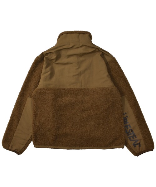 DOUBLE STEAL(ダブルスティール)の「DS Logo Sheep Boa JKT(その他アウター・メンズ・ダークグリーン/キャメル・X-LARGE/LARGE)」の9枚目の写真