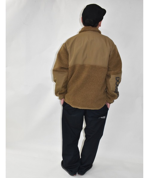 DOUBLE STEAL(ダブルスティール)の「DS Logo Sheep Boa JKT(その他アウター・メンズ・ダークグリーン/キャメル・X-LARGE/LARGE)」の7枚目の写真