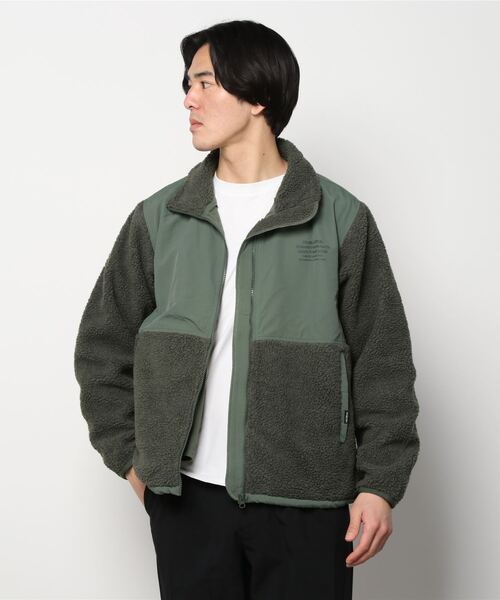 DOUBLE STEAL(ダブルスティール)の「DS Logo Sheep Boa JKT(その他アウター・メンズ・ダークグリーン/キャメル・X-LARGE/LARGE)」の13枚目の写真