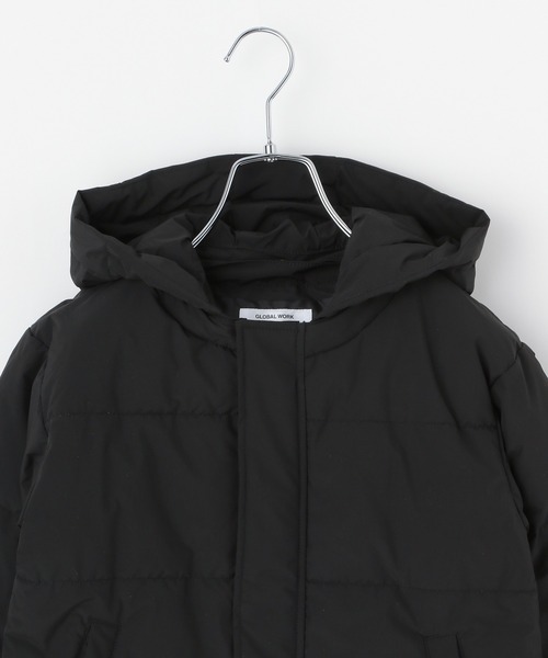 GLOBAL WORK（グローバルワーク）の「キッズ/軽やかウォーム2wayフード/215901（その他アウター・キッズ・カーキ/ブラック・120cm/110cm/100cm/150cm/140cm/160cm/130cm）」の21枚目の写真
