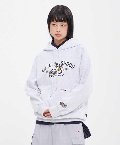 Romantic Romantic Daisy Crown ロマンティッククラウン のファッション Daisy Hood パーカー Romanticcrown パーカー Shasta ロマンティッククラウン