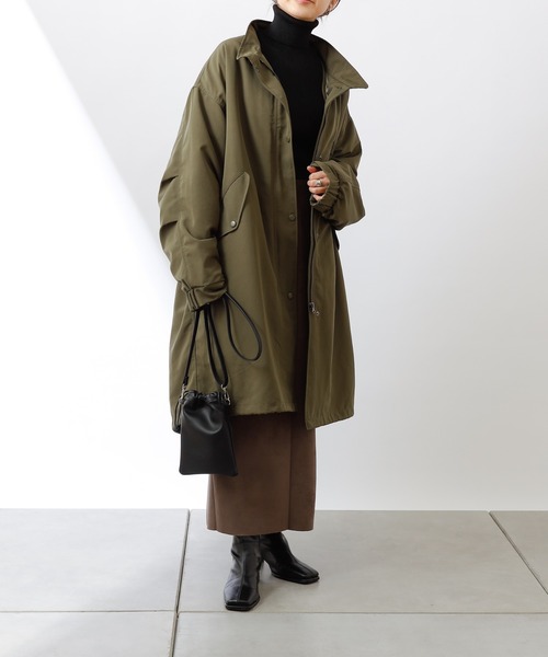 COLONY 2139（コロニートゥーワンスリーナイン）の「キルトライナー付3WAYモッズコート（その他アウター・レディース・カーキ/ブラック・FREE）」の16枚目の写真