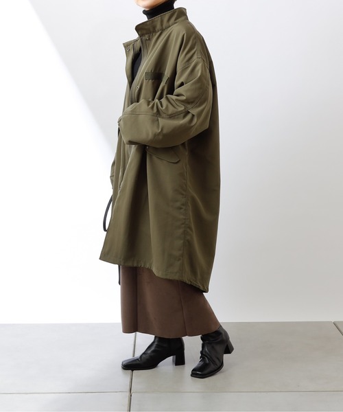 COLONY 2139（コロニートゥーワンスリーナイン）の「キルトライナー付3WAYモッズコート（その他アウター・レディース・カーキ/ブラック・FREE）」の15枚目の写真